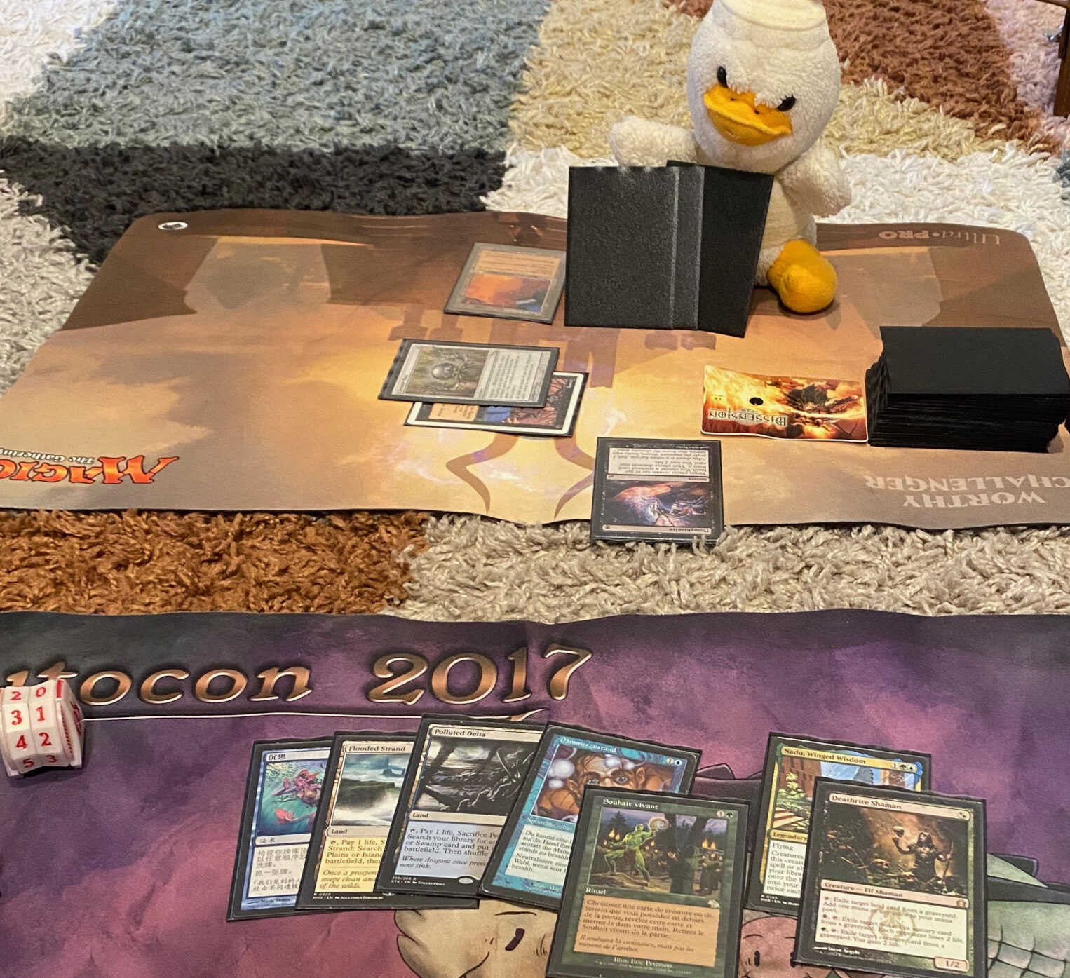 Playing a game against the FNM-end boss Jönssön